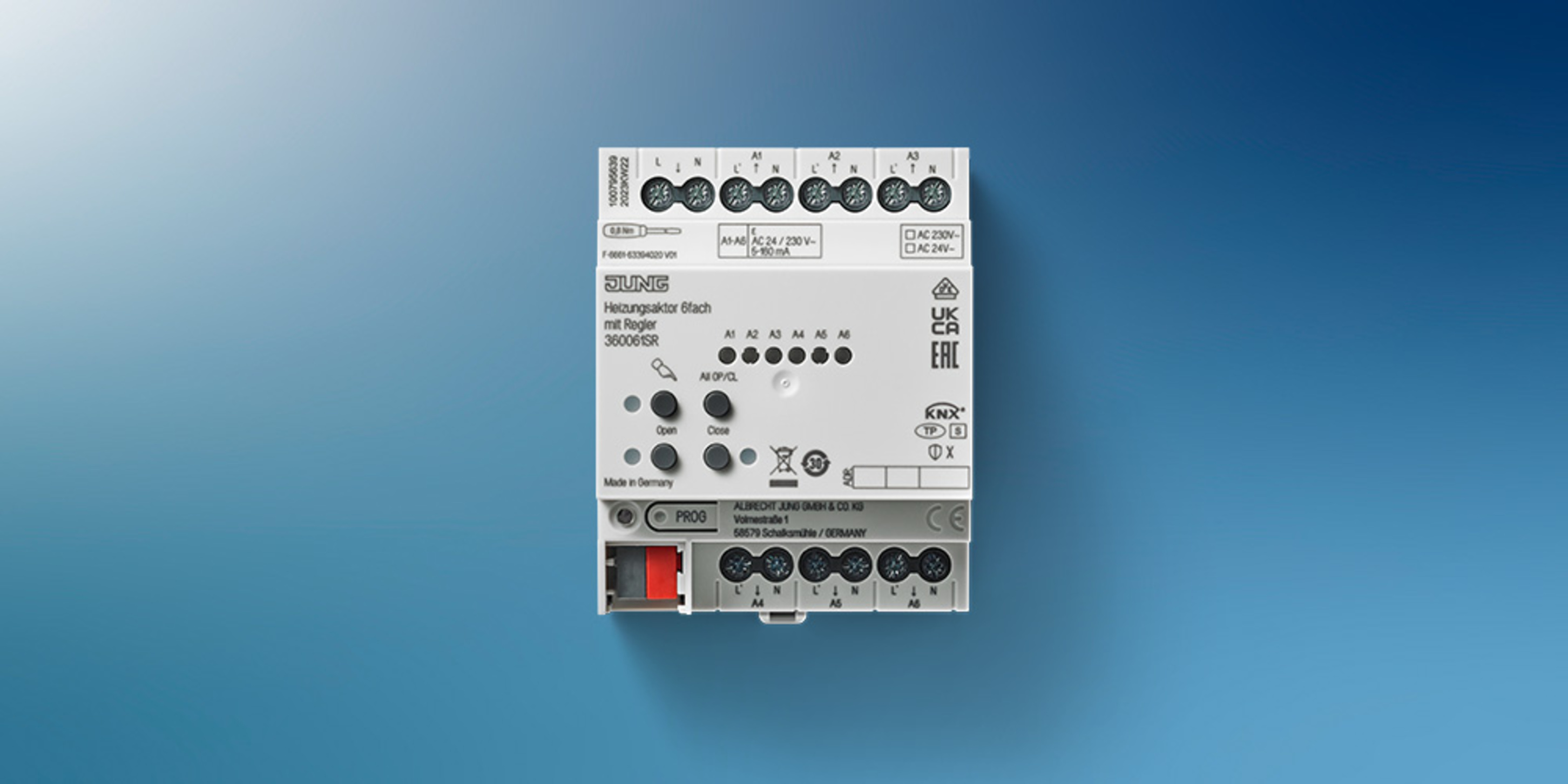 KNX Heizungsaktor 6-fach bei CT-Electronic in Vellmar